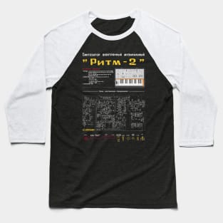 RITM-2 Legendary Soviet Synth Baseball T-Shirt